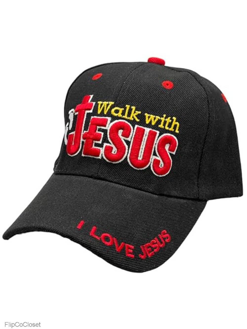 Embroidered Baseball Cap with Adjustable Strap, 100% Polyester